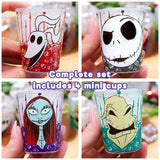 Disney Nightmare Before Christmas Characters Freeze Gel Mini Cups 1.5 oz