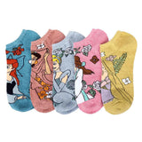 Disney Princess Floral 5-Pair Ankle Socks - Shadow Anime
