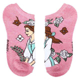 Disney Princess Floral 5-Pair Ankle Socks - Shadow Anime
