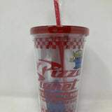 Disney Toy Story Pizza Planet Tumbler W/ Alien Spaceship Ice Cubes - Shadow Anime
