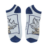 Dragon Ball Z Goku Forms Ankle Socks 5-Pair Set - Shadow Anime