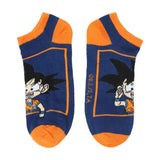 Dragon Ball Z Goku Forms Ankle Socks 5-Pair Set - Shadow Anime