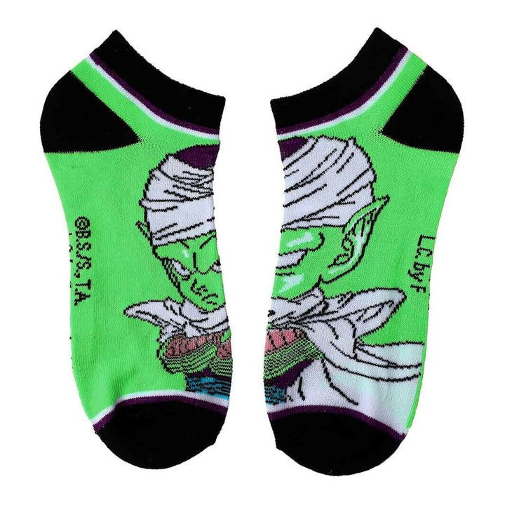 Dragon Ball Z Heroes & Villains 5-Pair Ankle Socks - Shadow Anime