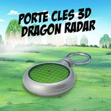 Dragon Ball Z Radar Sound & Light 3D Keychain - Shadow Anime