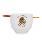 Harry Potter Crest Platform Ceramic Ramen Bowl With Chopsticks