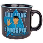 Star Trek Spock Live Long and Prosper Ceramic Mug 20 oz