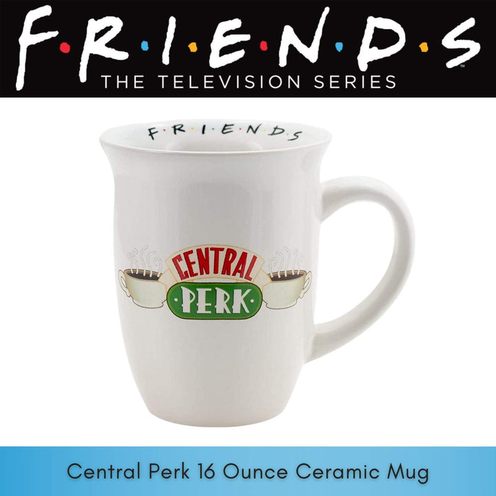 Friends Central Perk Ceramic Coffee Mug 16 oz - Shadow Anime