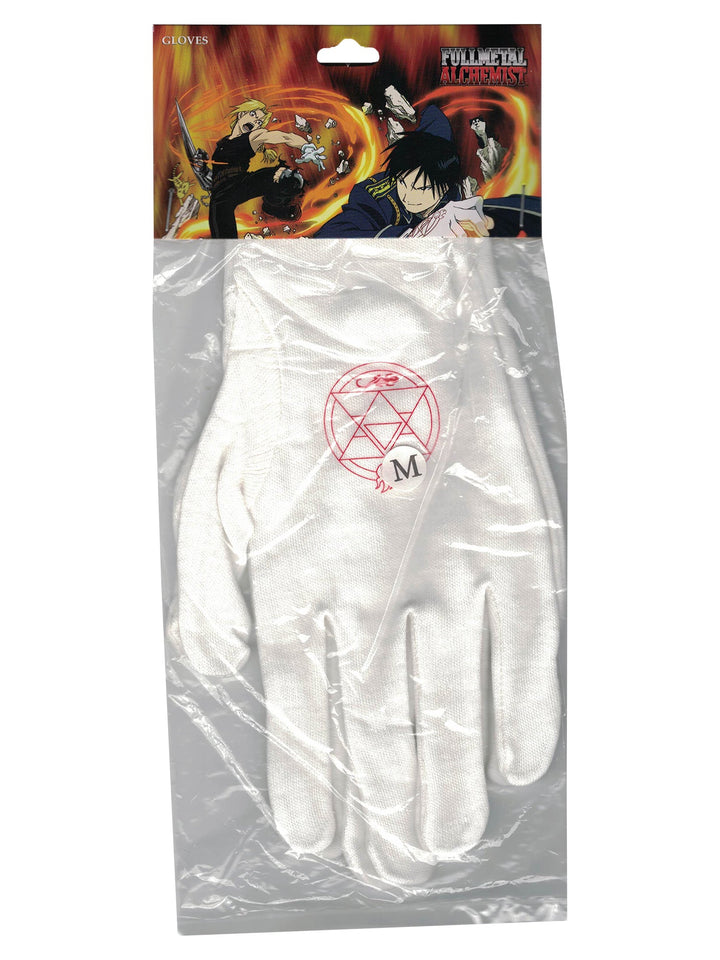 Fullmetal Alchemist Roy Mustang Cosplay Gloves Size M - Shadow Anime