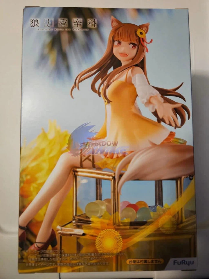 FuRyu Spice and Wolf Holo Sunflower Dress Noodle Stopper Figure - Shadow Anime