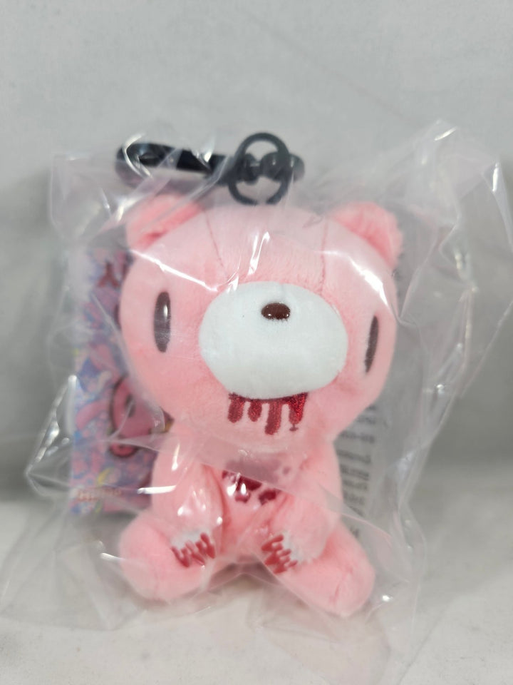 Gloomy Bear 4" Sitting Pose Plush Doll With Backpack Clip - Shadow Anime