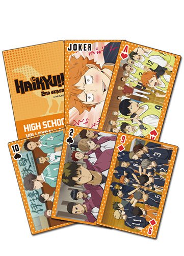 Haikyu!! 2nd Season Teams Playing Cards - Shadow Anime