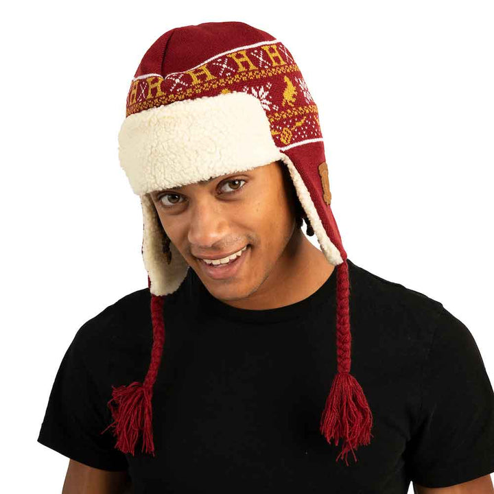 Harry Potter Hogwarts Adult Trapper Beanie - Shadow Anime