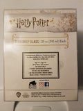 Harry Potter Hogwarts Crest Tear Drop Wine Glass 20 oz - Shadow Anime