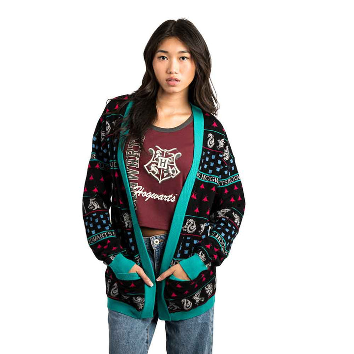 Harry Potter Hogwarts Houses Cardigan - Shadow Anime
