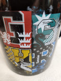 Harry Potter Hogwarts Houses Mug 20oz - Shadow Anime