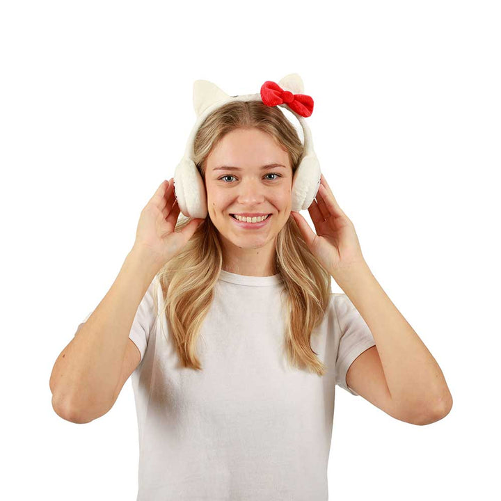 Hello Kitty Foldable Fleece Earmuff - Shadow Anime
