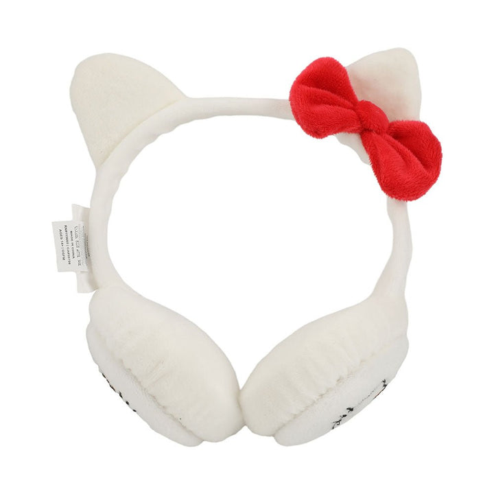 Hello Kitty Foldable Fleece Earmuff - Shadow Anime