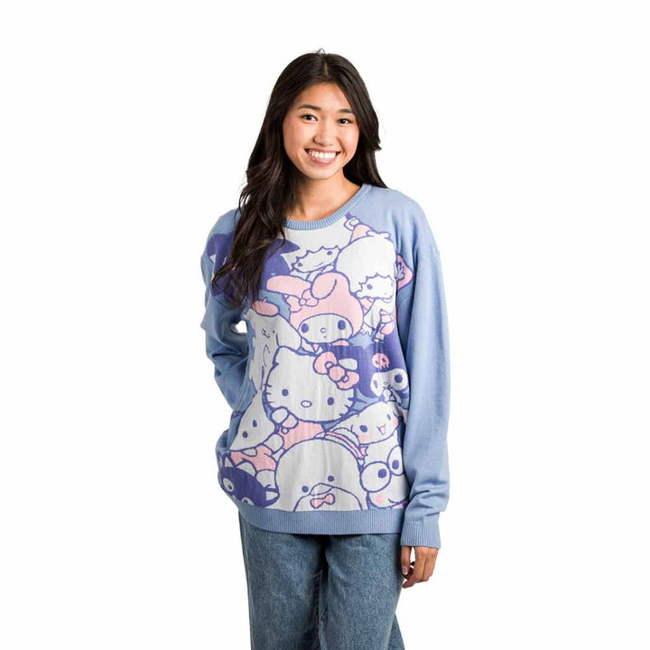 Hello Kitty & Friends Juniors Oversized Sweater - Shadow Anime