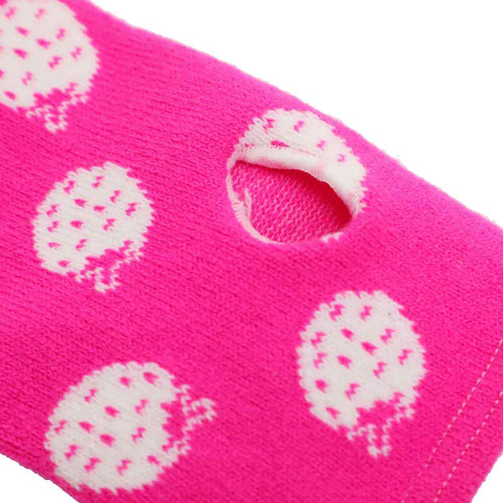 Hello Kitty Knitted Plush Arm Warmers Gloves - Shadow Anime