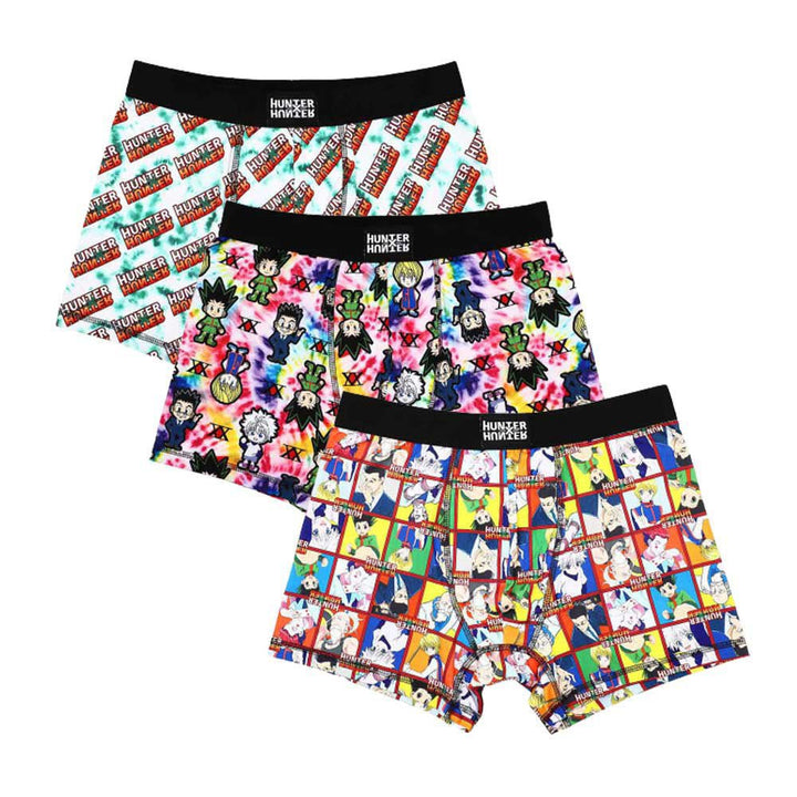 Hunter x Hunter Adult 3 Piece Boxer Briefs Set - Shadow Anime