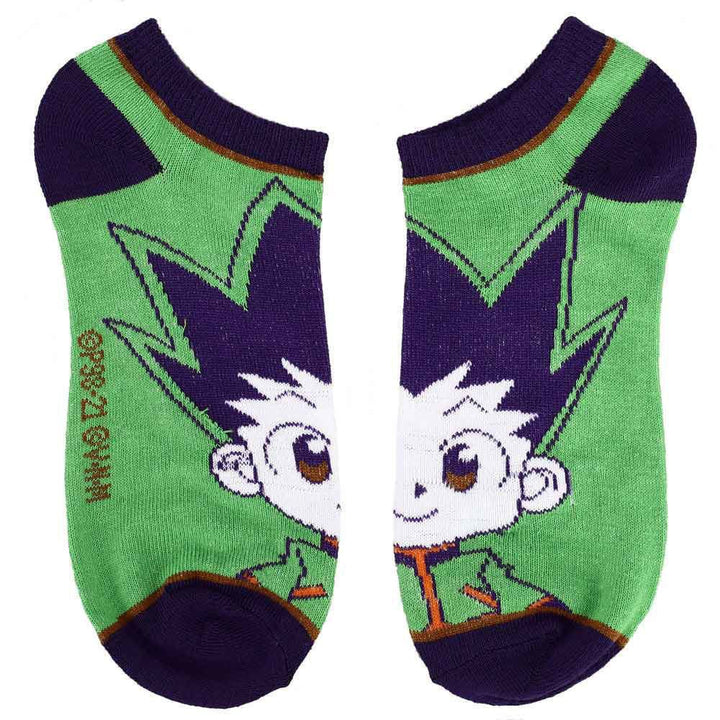 Hunter x Hunter Chibi Characters Ankle Socks 5 Pack - Shadow Anime