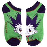 Hunter x Hunter Chibi Characters Ankle Socks 5 Pack - Shadow Anime