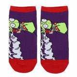 Invader Zim & Gir 5 Pack Ankle Socks - Shadow Anime
