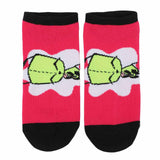 Invader Zim & Gir 5 Pack Ankle Socks - Shadow Anime