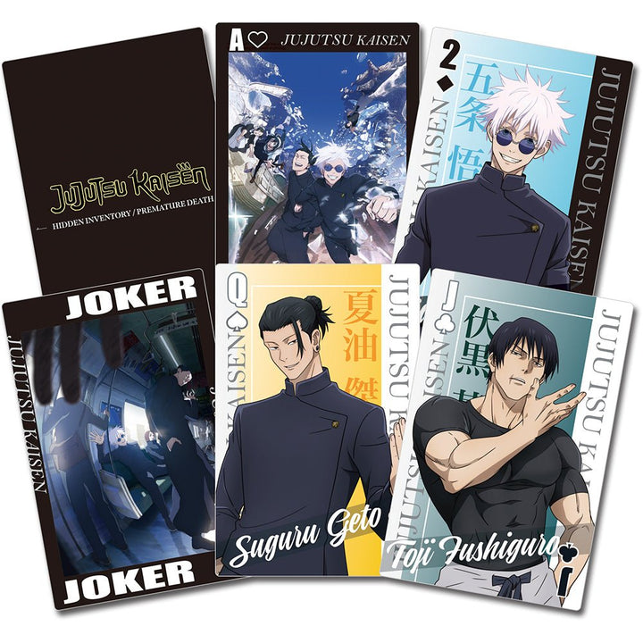 Jujutsu Kaisen Characters & Artwork Playing Cards - Shadow Anime