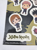 Jujutsu Kaisen Chibi Characters Sticker Set - Shadow Anime