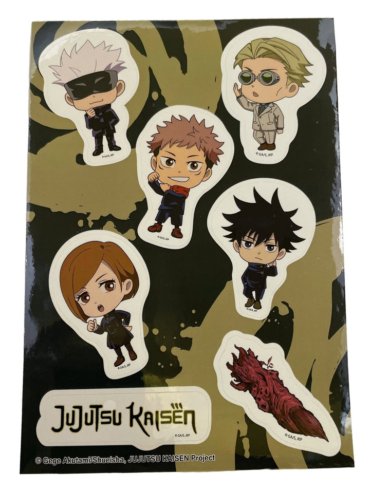 Jujutsu Kaisen Chibi Characters Sticker Set - Shadow Anime