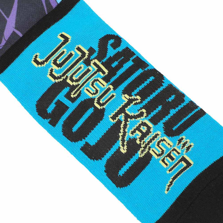 Jujutsu Kaisen Gojo Satoru Crew Socks - Shadow Anime