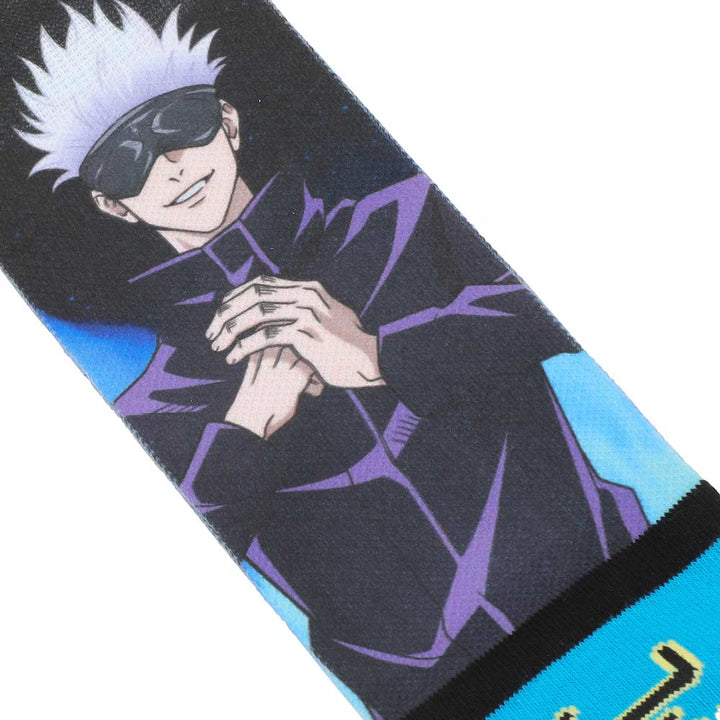 Jujutsu Kaisen Gojo Satoru Crew Socks - Shadow Anime