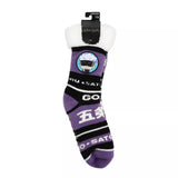 Jujutsu Kaisen Gojo Satoru Faux Fur Lined Crew Socks - Shadow Anime