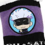 Jujutsu Kaisen Gojo Satoru Faux Fur Lined Crew Socks - Shadow Anime
