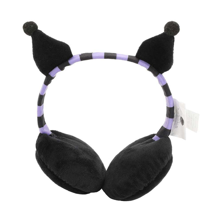Kuromi Foldable Fleece Earmuff - Shadow Anime