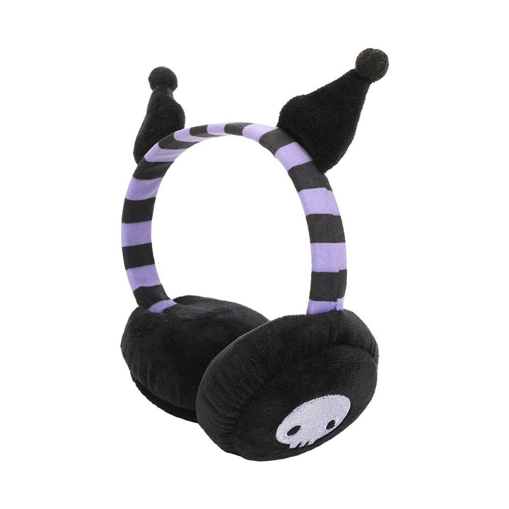 Kuromi Foldable Fleece Earmuff - Shadow Anime