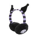 Kuromi Foldable Fleece Earmuff - Shadow Anime