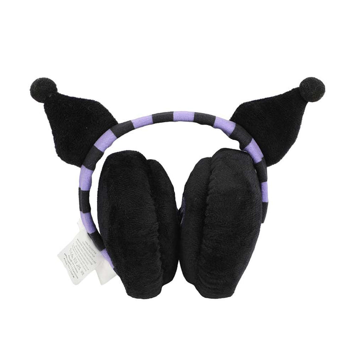 Kuromi Foldable Fleece Earmuff - Shadow Anime