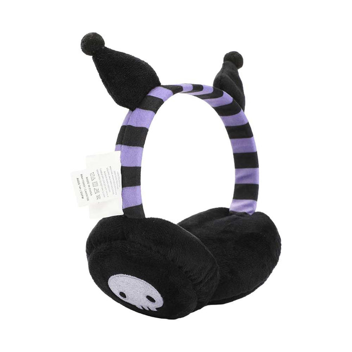 Kuromi Foldable Fleece Earmuff - Shadow Anime