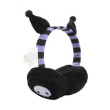 Kuromi Foldable Fleece Earmuff - Shadow Anime