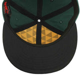 Legend of Zelda Hyrule Crest Flat Bill Snapback Hat - Shadow Anime