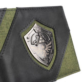 Legend of Zelda Shield Bi-fold Wallet - Shadow Anime