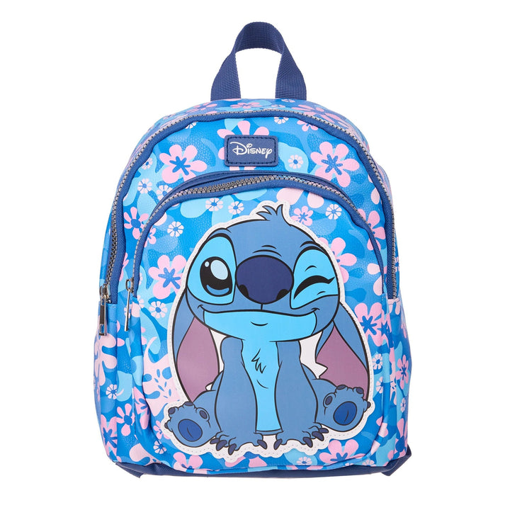 Lilo & Stitch Flowers All Over Backpack - Shadow Anime