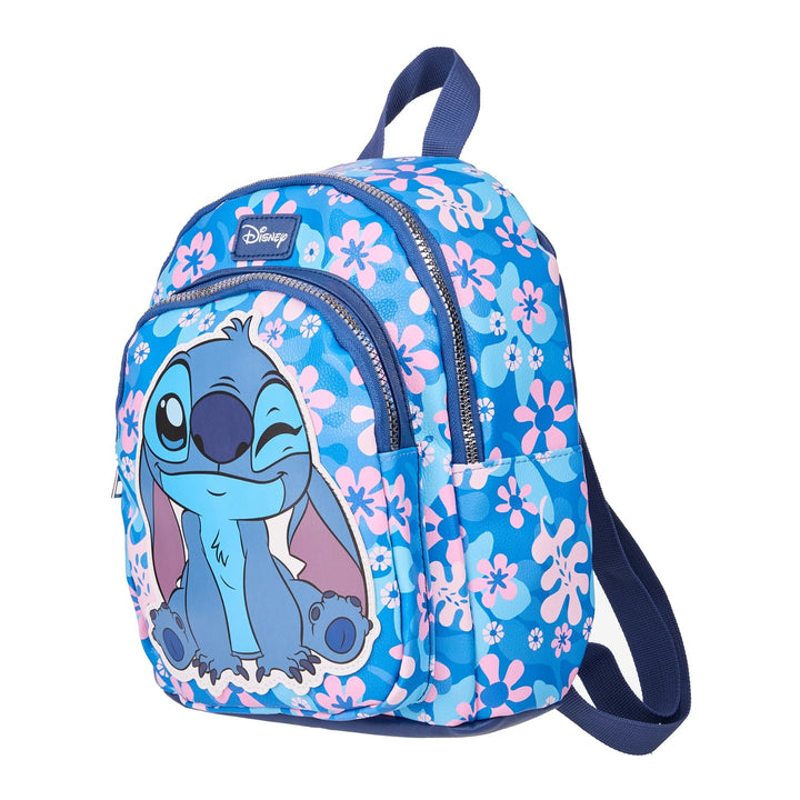 Lilo & Stitch Flowers All Over Backpack - Shadow Anime