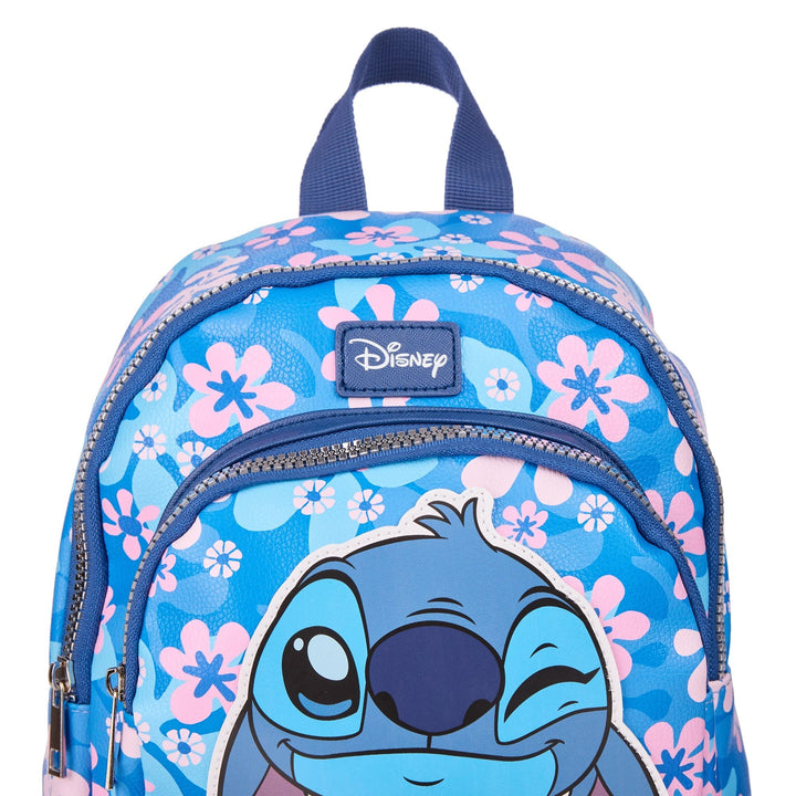 Lilo & Stitch Flowers All Over Backpack - Shadow Anime