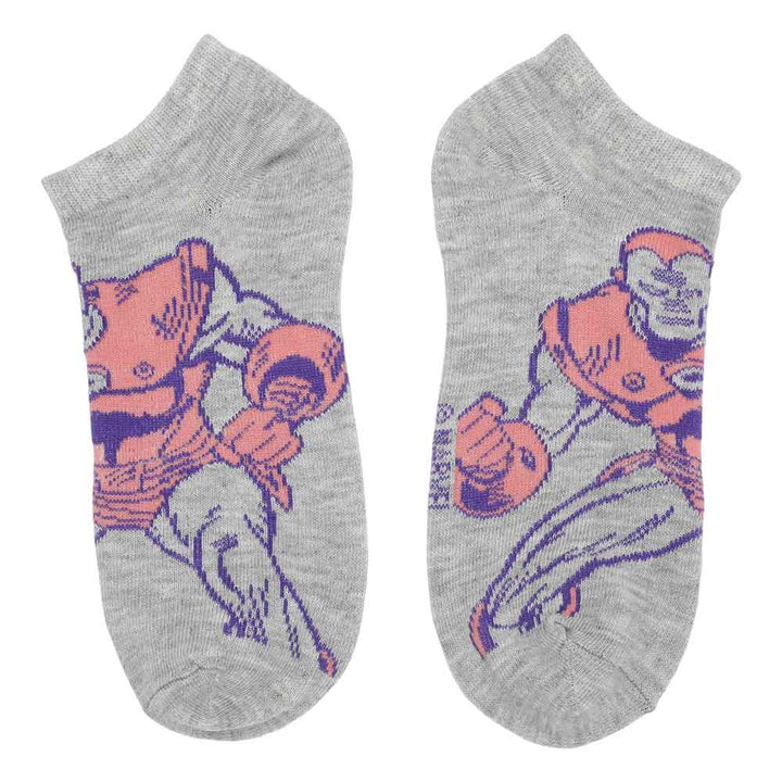 Marvel Avengers Characters 5 Pack Ankle Socks - Shadow Anime