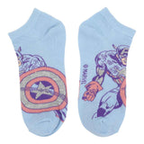 Marvel Avengers Characters 5 Pack Ankle Socks - Shadow Anime