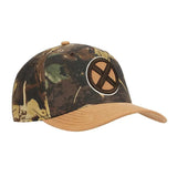 Marvel X-Men Wolverine Camo Flat Bill Snapback Hat - Shadow Anime