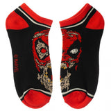Marvel Zombie Characters 5 Pair Ankle Socks - Shadow Anime